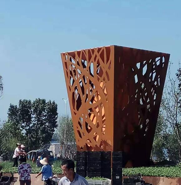 龙岩耐候钢板雕塑