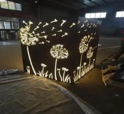 龙岩耐候钢灯箱