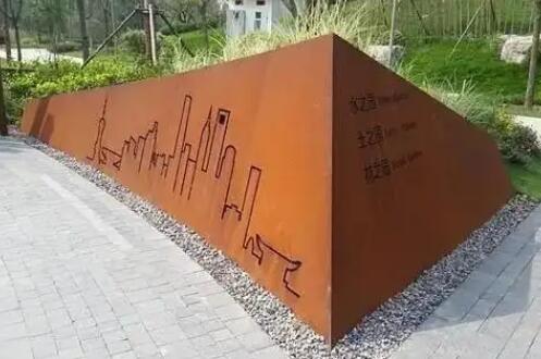 龙岩耐候钢挡土墙